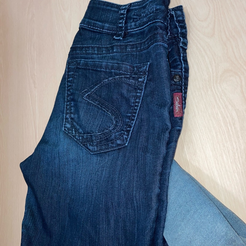 Silver suki Capri size 30